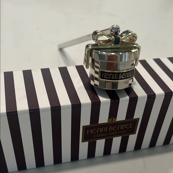 henri bendel Other - Henri Bendel Silver Candle Snuffer New in Box